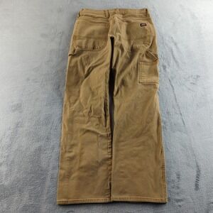 Dickies Carpenter Pants Mens 32 (Fits 30x30) Brown Relaxed Fit Stretch Cotton